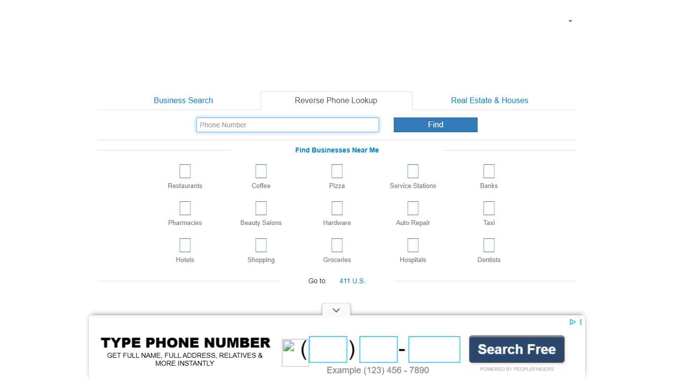 Canadian Reverse Phone Lookup - 411.info™ Canada